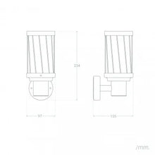 Charger l'image dans la galerie, Applique Murale Extérieure Aluminium Hovd