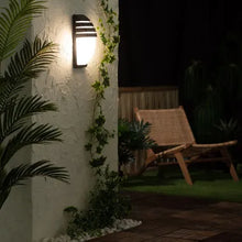 Cargar imagen en el visor de la galería, Applique Murale Extérieure Aluminium Titus Grid