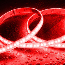 Charger l'image dans la galerie, Bobine LED RGB 220V AC 192 LED/m Largeur 14 mm 25 Mètres IP65 Coupe Soudable 10 cm