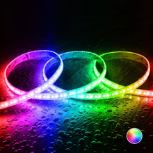 Charger l'image dans la galerie, Bobine LED RGB 220V AC 192 LED/m Largeur 14 mm 25 Mètres IP65 Coupe Soudable 10 cm