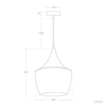 Charger l'image dans la galerie, Suspension Métal Mercury