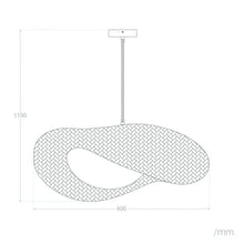 Carregar imagem no visualizador da galeria, Suspension Bambou Kathu Karatasi