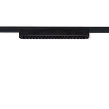 Charger l'image dans la galerie, Spot Linéaire LED 12W CRI90 (UGR13) Noir 222mm pour Rail Magnétique Monophasé Extra-Plat 25mm 48V