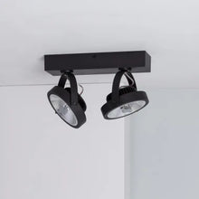 Carregar imagem no visualizador da galeria, Spot LED 30W CREE en Saillie Orientable AR111 Dimmable Noir / Blanc