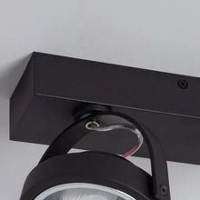 Carregar imagem no visualizador da galeria, Spot LED 30W CREE en Saillie Orientable AR111 Dimmable Noir / Blanc