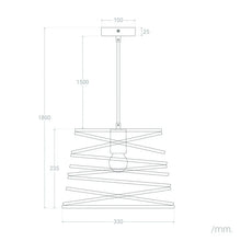 Load image into Gallery viewer, Suspension Métal Hura