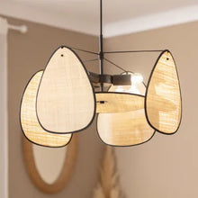 Carregar imagem no visualizador da galeria, Suspension Métal et Raphia Hades