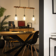 Charger l'image dans la galerie, Suspension Métal Sardo 3 Spots avec un  style industriel