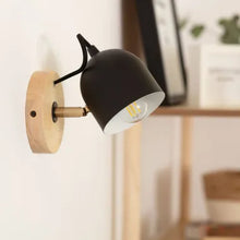 Charger l'image dans la galerie, Lampe Murale Bois et Métal Acalco
