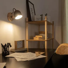 Charger l'image dans la galerie, Lampe Murale Bois et Métal Acalco