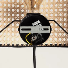Charger l'image dans la galerie, Lampe Murale Métal et Rotin Alofi