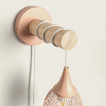 Charger l'image dans la galerie, Lampe Murale Bois et Métal Monah