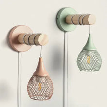 Charger l'image dans la galerie, Lampe Murale Bois et Métal Monah