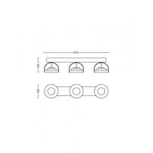 Afbeelding in Gallery-weergave laden, Plafonnier LED PHILIPS Spur Dimmable 3 Spots 3x4.5W