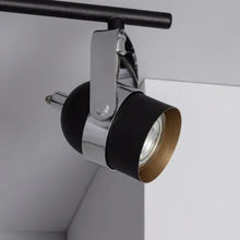 Charger l'image dans la galerie, Plafonnier Orientable Aluminium Sinner 3 Spots Noir