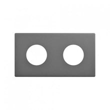 Charger l'image dans la galerie, Cadre 2 Emplacements Esthétique Minimal pour Prise Schuko CLEAN SIMON