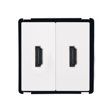 Cargar imagen en el visor de la galería, Prise Double HDMI Modern