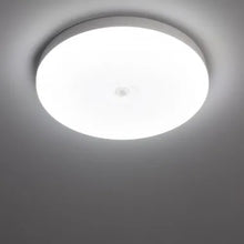 Charger l'image dans la galerie, Plafonnier LED Rond 18W No Flicker Ø290 mm avec Détecteur de Présence PIR et Crépusculaire   Blanc froid
