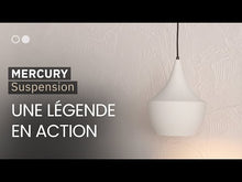 Charger et lire la vidéo dans la visionneuse de la Galerie, Suspension Métal Mercury
