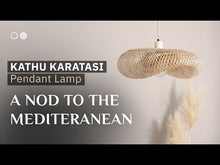 Carregar e reproduzir vídeo no visualizador da Galeria, Suspension Bambou Kathu Karatasi