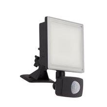 Load image into Gallery viewer, Projecteur mural détecteur de mouvement Noir XANLITE