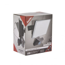 Load image into Gallery viewer, Projecteur mural détecteur de mouvement Noir XANLITE