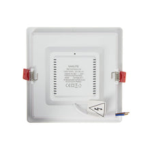 Lade das Bild in den Galerie-Viewer, Spot encastrable LED Carré - Super Slim - cons. 12W - 1450 lumens - Blanc neutre