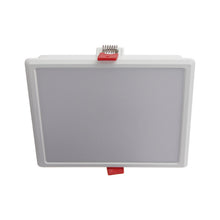 Lade das Bild in den Galerie-Viewer, Spot encastrable LED Carré - Super Slim - cons. 12W - 1450 lumens - Blanc neutre