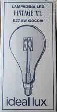 Lade das Bild in den Galerie-Viewer, Ampoule LED Vintage IDEAL LUX 8W Goccia
