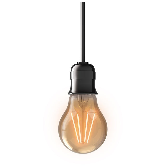 Ampoule LED (A60) / Vintage au verre ambré, culot E27, 3,8W cons. (30W eq.), 350 lumens, lumière blanc chaud