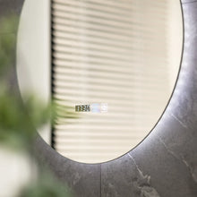 Carregar imagem no visualizador da galeria, Miroir Salle de Bain avec Éclairage LED Anti-buée Volpe Ø45cm
