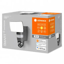 Afbeelding in Gallery-weergave laden, Projecteur LED 24W 74lm/W Smart+ WiFi IP44 avec Caméra et Détecteur LEDVANCE
