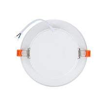 Load image into Gallery viewer, Dalle LED Ronde Dimmable Slim 12W Coupe Ø140mm
