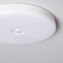 Cargar imagen en el visor de la galería, Plafonnier LED Rond 18W No Flicker Ø290 mm avec Détecteur de Présence PIR et Crépusculaire   Blanc froid
