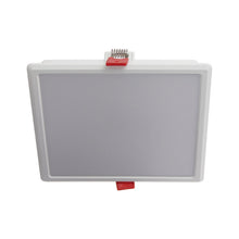 Cargar imagen en el visor de la galería, Spot encastrable LED Carré - Super Slim - cons. 12W - 1450 lumens - Blanc neutre
