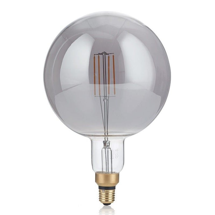 Ampoule LED géante Idéal Lux Vintage XL 30cm E27 4W globo big Fumé